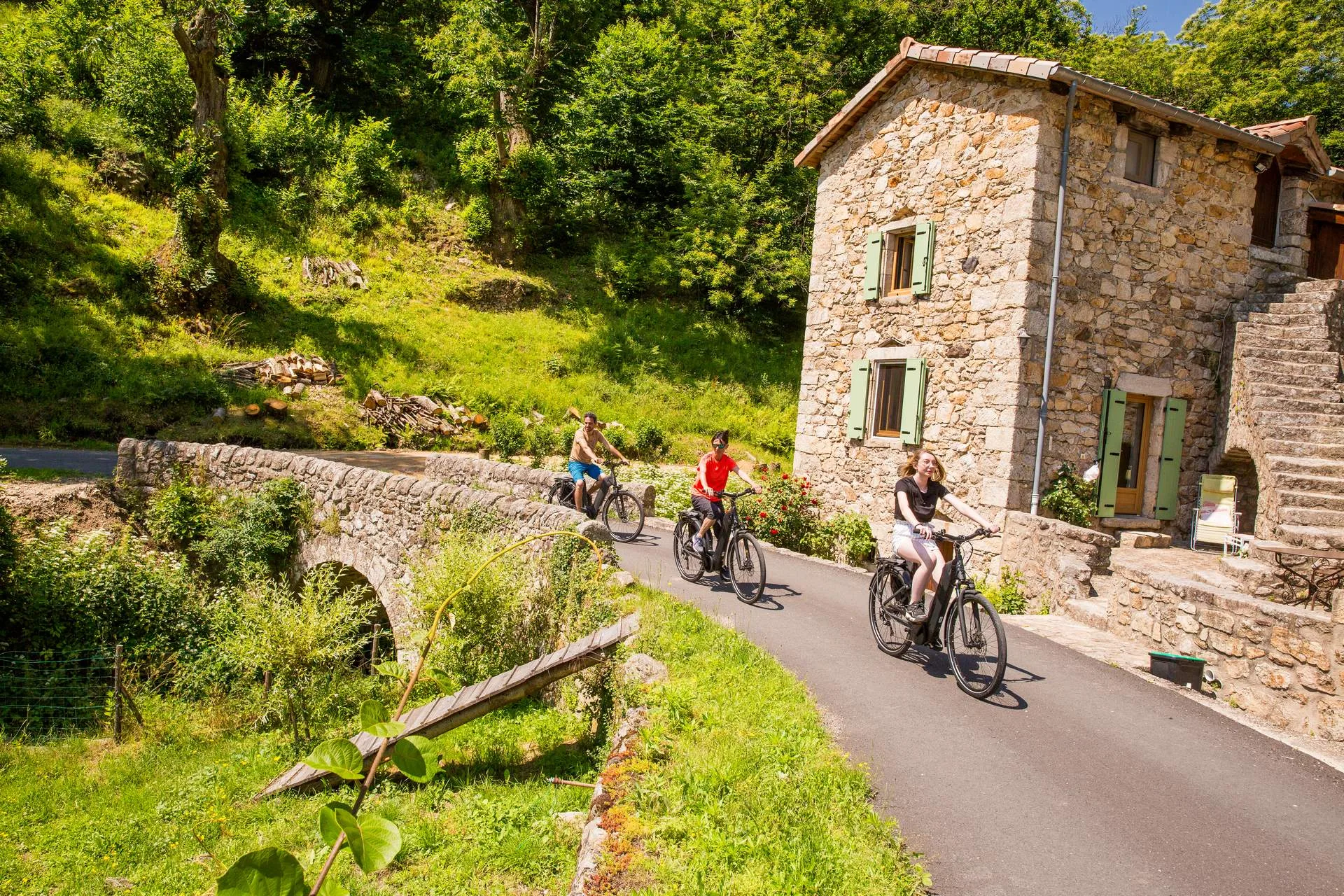 A volcanic bike ride - Ardèche