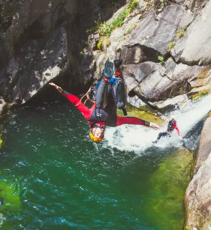 Canyoning dans la Besorgues