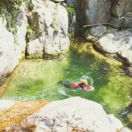 Canyoning dans la Besorgues