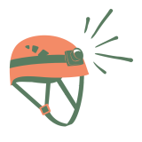 casque de spéléo