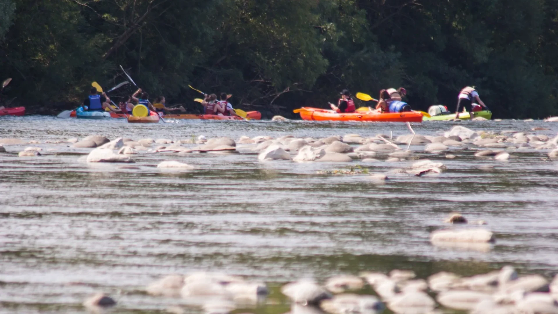 Descente de l'Ardèche en canoé