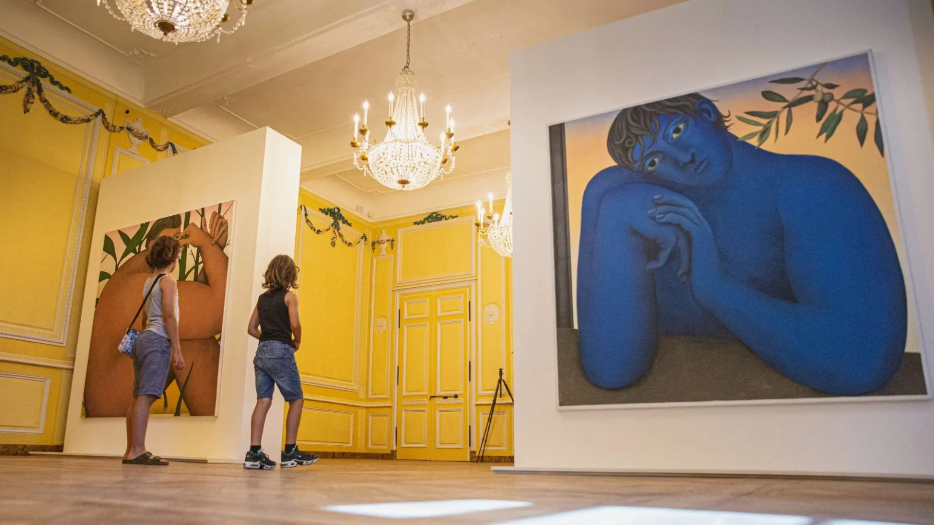 Exposition au château d'Aubenas