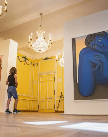 Exposition au château d'Aubenas