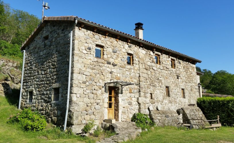 Façade ouest du moulin