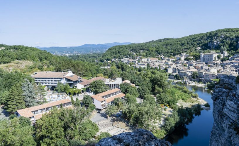 Vue d’ensemble du village vacances