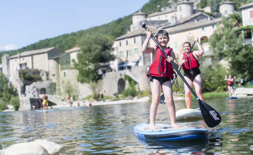 Activités paddle sur l’Ardèche