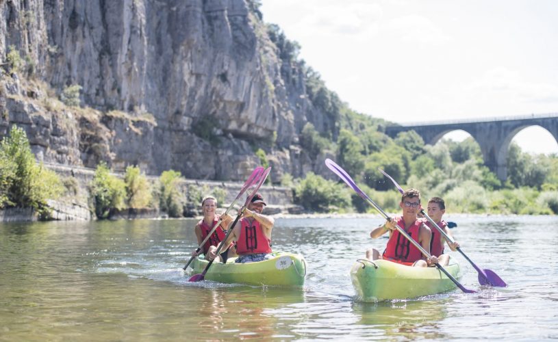 Initiation canoë sur le plan d’eau