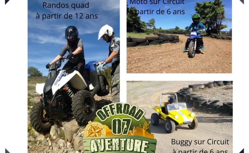 Quad Buggy Moto ardèche