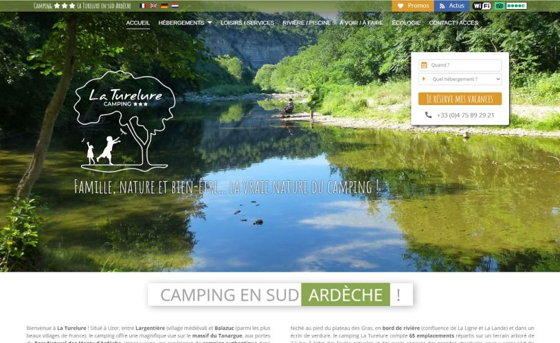 Création Site Camping