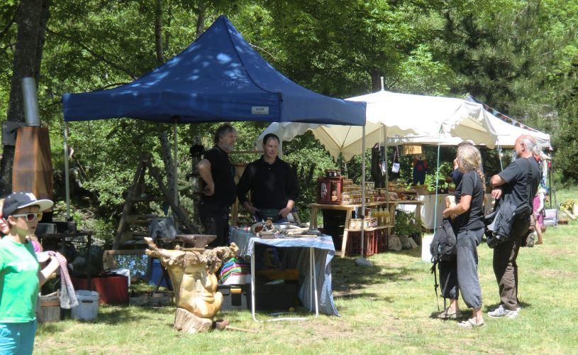 fête des moulins : le marché