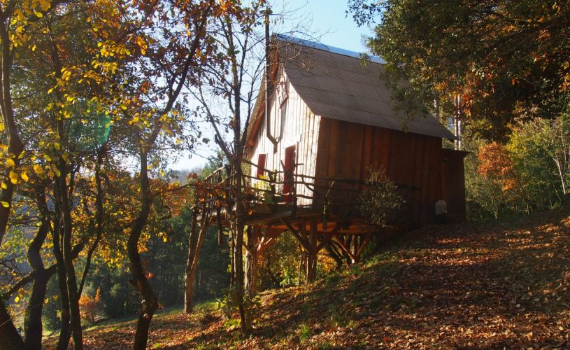 Cabane perchée La Polette