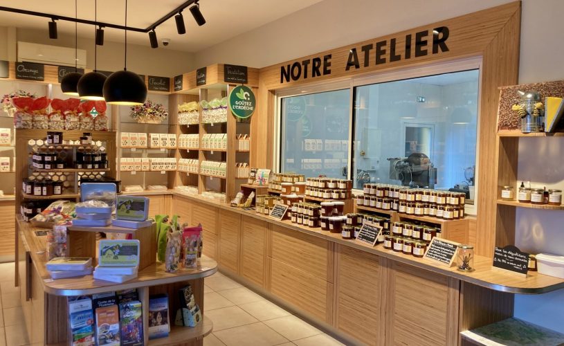 Atelier boutique Nougaterie du Pont d’Arc