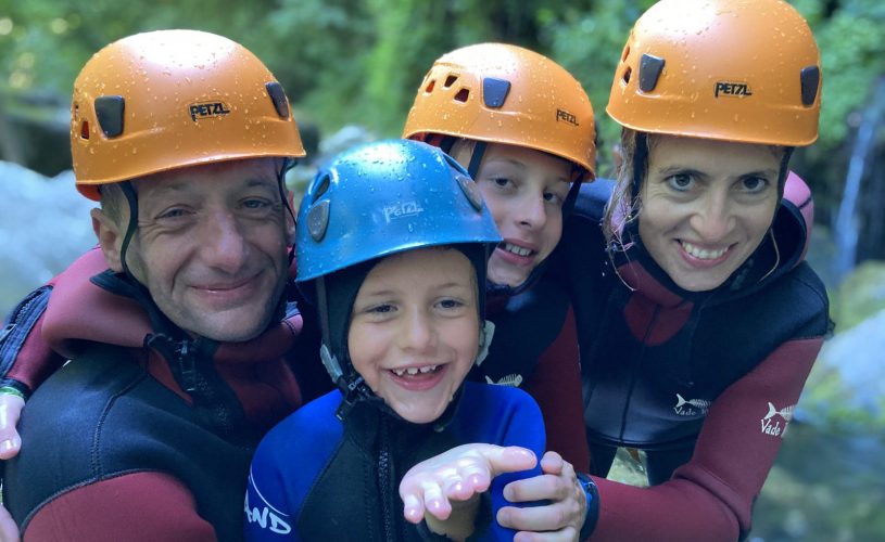 Canyoning famille / Family canyon